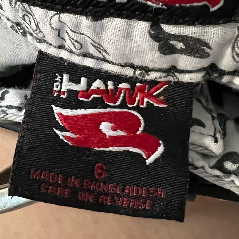 EUC Tony Hawk Camo shorts with belt size 6 - Picture 2 of 3
